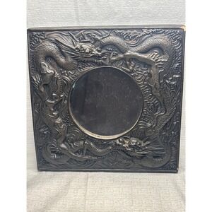 Gargoyles Brooklyn NY Dragon Mirror‎ Wall Decor Asian Art Reproduction Vintage